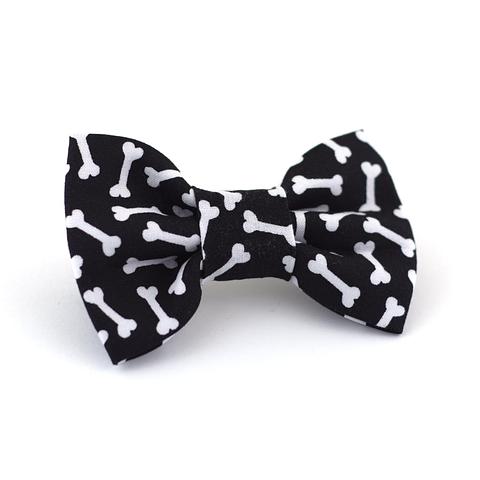 Bone Bow Tie for dog front view