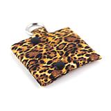 back leopard poop bag dispenser